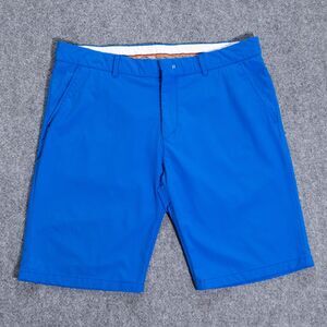 KJUS Ike 10" Shorts Men's 36/52/Large Regular Fit Performance Stretch Golf Blue